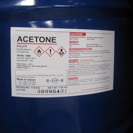 Những câu hỏi thường gặp về hoá chất Aceton